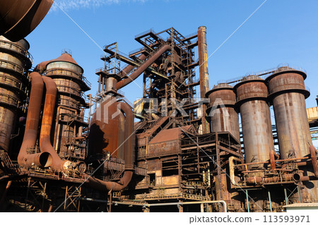 Abandoned steel mill in Ostrava, Czech Republic Abandoned steel mill in Ostrava, Czech Republic 113593971