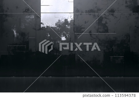 具有混凝土紋理的單色牆背景 113594378