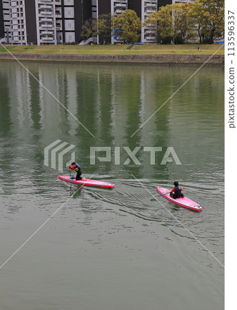 Canoeing Canoeing 113596337