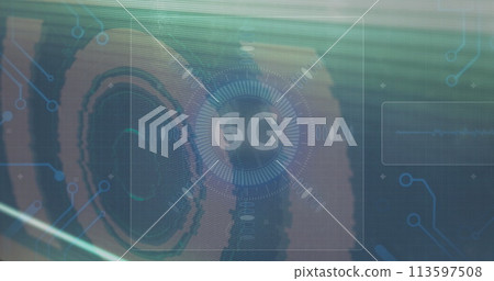 Image of scope scanning and 6g text 113597508