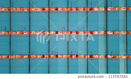 Agro-Innovation: LED Grow Lights in High-Tech Greenhouse Panels 113597885