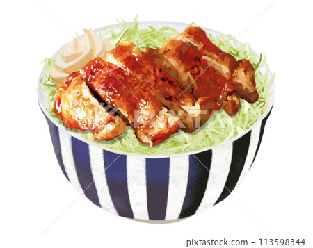 Teriyaki chicken bowl Teriyaki chicken bowl 113598344