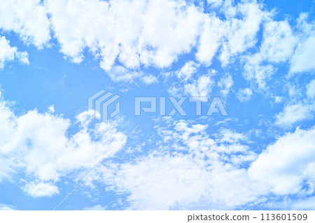 Blue sky and cloud image 113601509