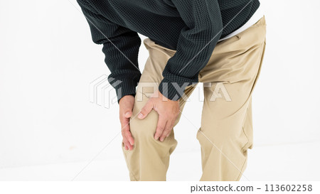 Male knee arthrosis 113602258