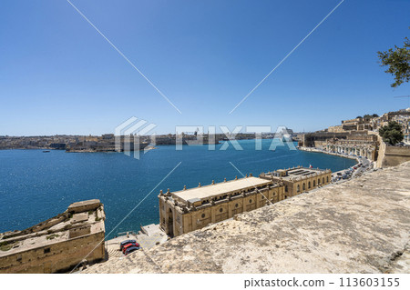 Barrakka lower Gardens in Valletta, Malta.in Barrakka lower Gardens in Valletta, Malta.in 113603155