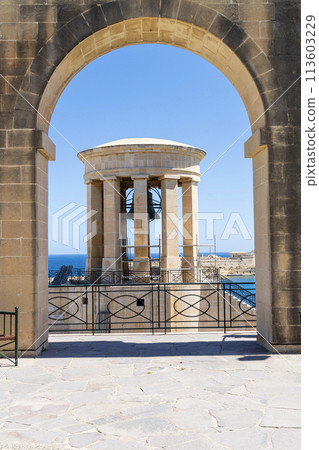 Siege Bell War Memorial in Valletta, Malta 113603229