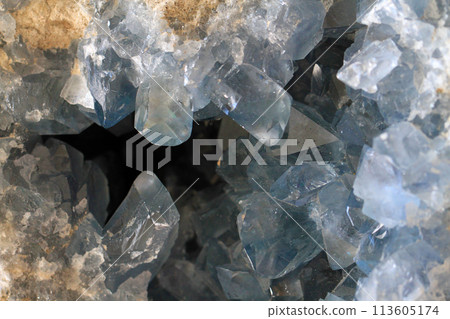 celestine mineral texture celestine mineral texture 113605174