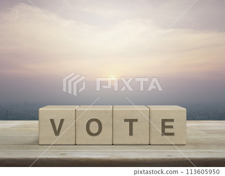 Election and voting concept 113605950