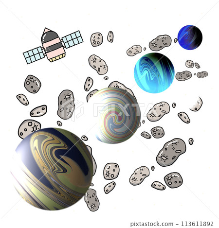 planet earth in space planet earth in space 113611892