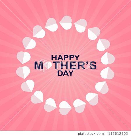 Happy Mother's Day greeting card 113612303