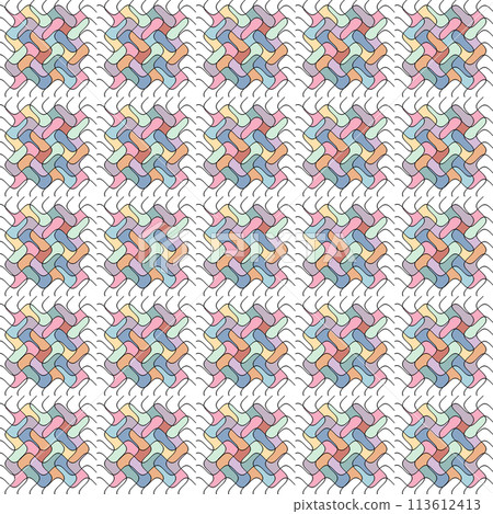 vector seamless pattern with brush stripes vector seamless pattern with brush stripes 113612413