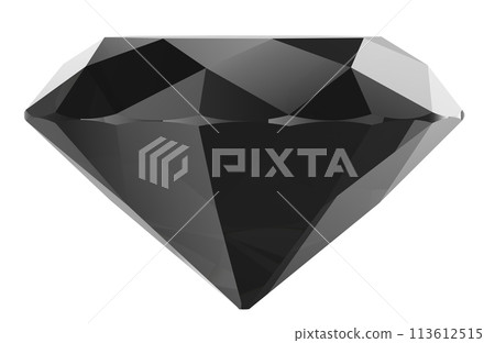 Black Diamond, 3D rendering 113612515