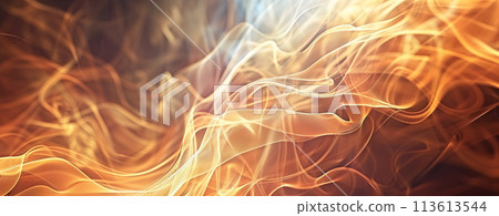 Abstract Simple Background with Fire, Generative AI 113613544