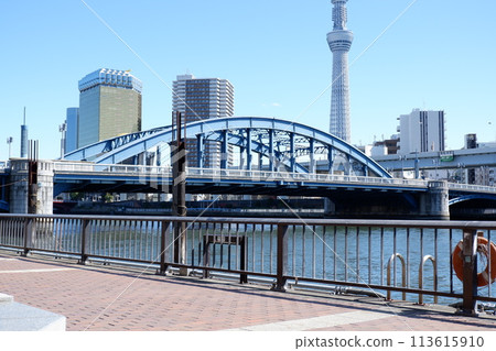 從人行道看到的押上街景 113615910