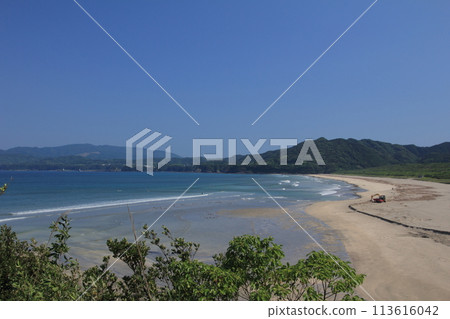 Kochi Prefecture, Oki Coast in sunny weather Kochi Prefecture, Oki Coast in sunny weather 113616042
