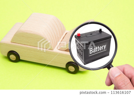 Car battery close up Car battery close up 113616107
