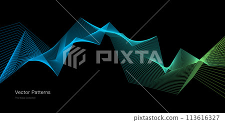 Simple line waves with sharp edges 113616327