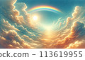 美麗的風景與彩虹 113619955