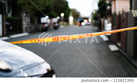 Crime scene: Keep out 113621300