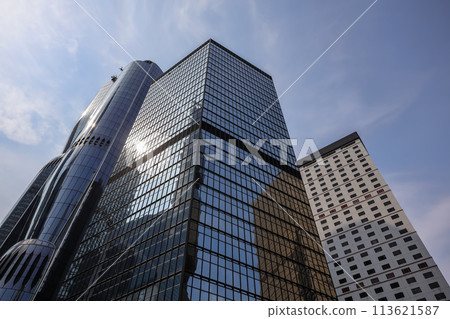 April 13 2024 a Modern business towers in Hong Kong April 13 2024 a Modern business towers in Hong Kong 113621587