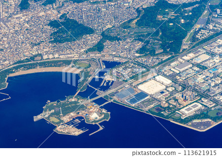 Airport, airplane, Haneda Airport, takeoff, morning, afternoon, bright, airline, terminal, aerial photography, Hakkeijima Sea Paradise Airport, airplane, Haneda Airport, takeoff, morning, afternoon, bright, airline, terminal, aerial photography, Hakkeijima Sea Paradise 113621915