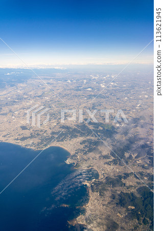 Airport, airplane, Haneda Airport, takeoff, morning, afternoon, bright, airline, terminal, aerial photography, Zushi Beach Airport, airplane, Haneda Airport, takeoff, morning, afternoon, bright, airline, terminal, aerial photography, Zushi Beach 113621945