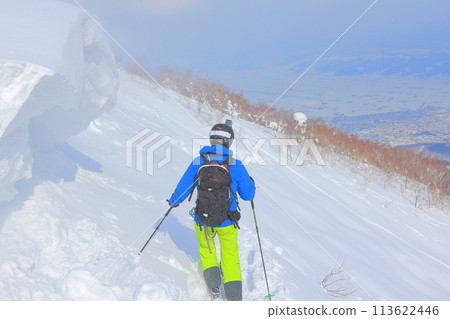 Backcountry skiing Backcountry skiing 113622446
