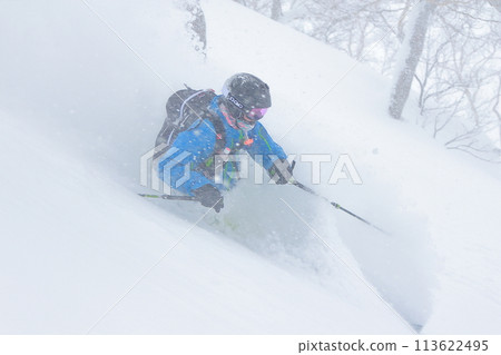 Backcountry skiing Backcountry skiing 113622495