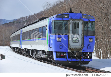 Sekihoku Main Line, Setose-Engaru, JR Hokkaido, Kiha 183 series, Kiha 183-1551 (Naebo), Okhotsk Sekihoku Main Line, Setose-Engaru, JR Hokkaido, Kiha 183 series, Kiha 183-1551 (Naebo), Okhotsk 113623668