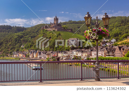 View of Cochem, Germany 113624302