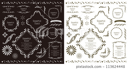 Elegant frame set Elegant frame set 113624448