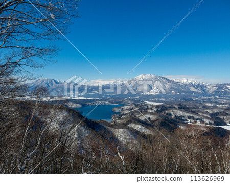 從七巧板滑雪馬戲團看到的野尻湖 從七巧板滑雪馬戲團看到的野尻湖 113626969
