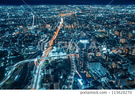 從阿倍野Harukas看到的夜景 113628270