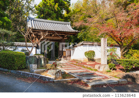 Autumn Kyoto Shodenji Sanmon 113628648
