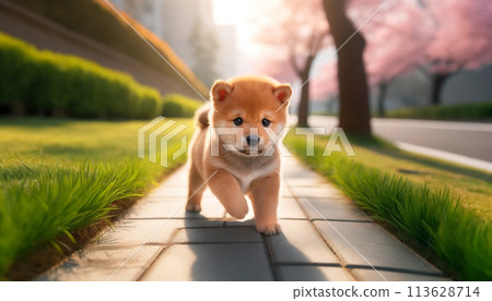 Shiba Inu to sit 113628714