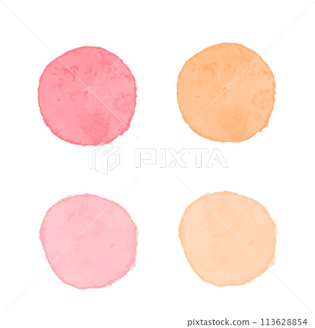 Japanese style cute watercolor frame background illustration vector material Japanese style cute watercolor frame background illustration vector material 113628854