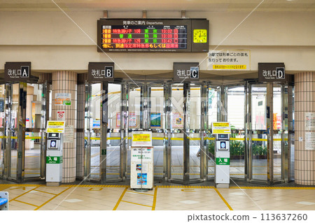伊豆急行下田站入口專用檢票口（靜岡縣下田市） 113637260