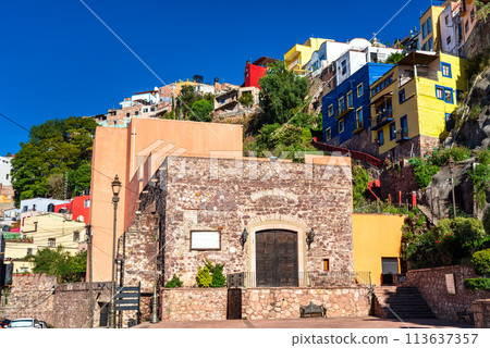 Cervantes Theater at Plaza Allende in Guanajuato, Mexico Cervantes Theater at Plaza Allende in Guanajuato, Mexico 113637357