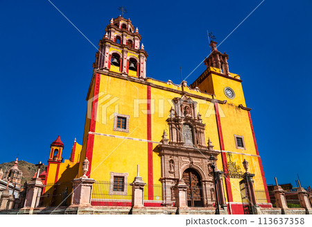 Collegiate Basilica of Our Lady of Guanajuato, UNESCO world heritage in Mexico 113637358