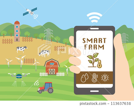 智慧農業:透過智慧型手機應用程式進行生產管理 智慧農業:透過智慧型手機應用程式進行生產管理 113637638