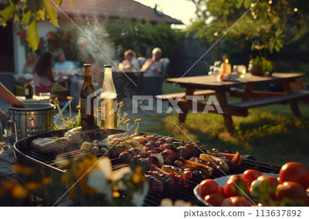 在您的花園燒烤 113637892
