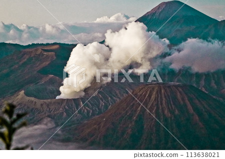 beautiful view of Mount Bromo-Semeru 113638021