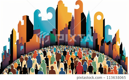 社會問題：人口過度集中在大城市和農村地區人口減少 113638065