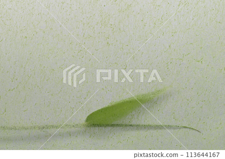 A collaboration of Japanese paper and young bamboo (background material) 113644167