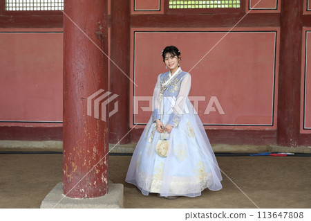 適合20多歲女性的韓服/Chimajeogori 113647808