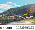 View of Arashiyama from Togetsukyo Bridge 113649383