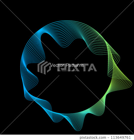 Circular gradient background material 113649761