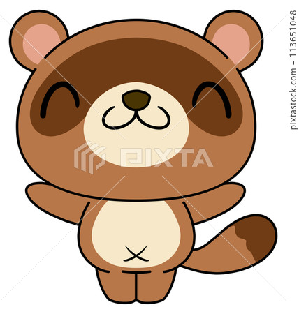 Raccoon Single Front 2 113651048