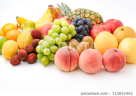 Tropical fruit collection 113652401