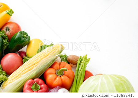 Vegetable fruit set 113652413